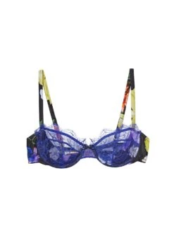 Fleur Du Mal Rose Lace Balconette -Fleur du Mal roselacebalconetteflat1