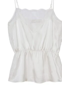 Fleur Du Mal Rose Lace Cami -Fleur du Mal roselacecamiflat2 723928e2 a648 4de9 9d75 10db09ec174c