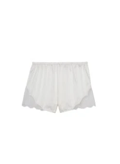 Fleur Du Mal Rose Lace Short -Fleur du Mal roselaceshortflat1
