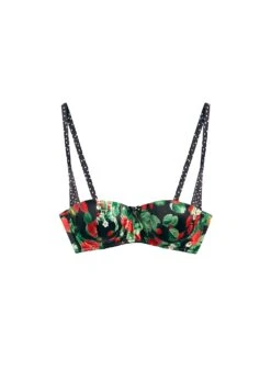 Fleur Du Mal Strawberry Print Balconette Bra 12 Fleur Du Mal Strawberry Print Balconette Bra -Fleur du Mal strawberrybraflat1