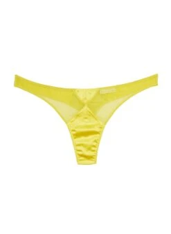 Fleur Du Mal Top Stitch Thong -Fleur du Mal topstitchthongzestflat1