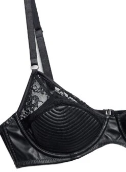 Fleur Du Mal Vegan Leather Bebe Bra 14 Fleur Du Mal Vegan Leather Bebe Bra -Fleur du Mal veganleatherbebebraflat2